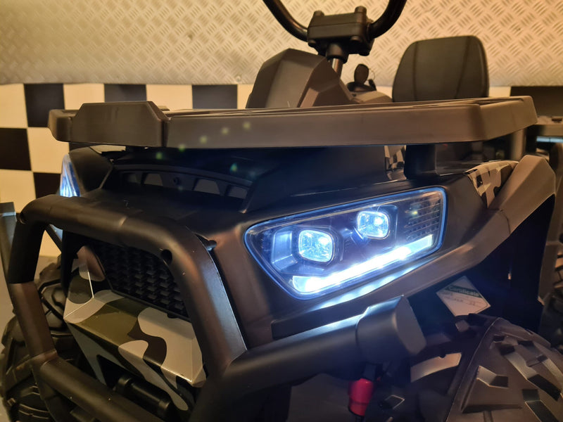 Desert 12V børnequad – camouflagegrøn