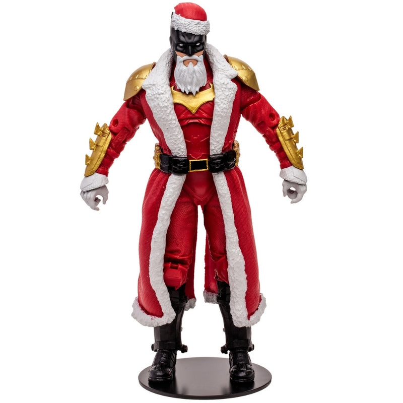 DC Multiverse Batman Red Santa Suit 7 tommer actionfigur McFarlane Vault