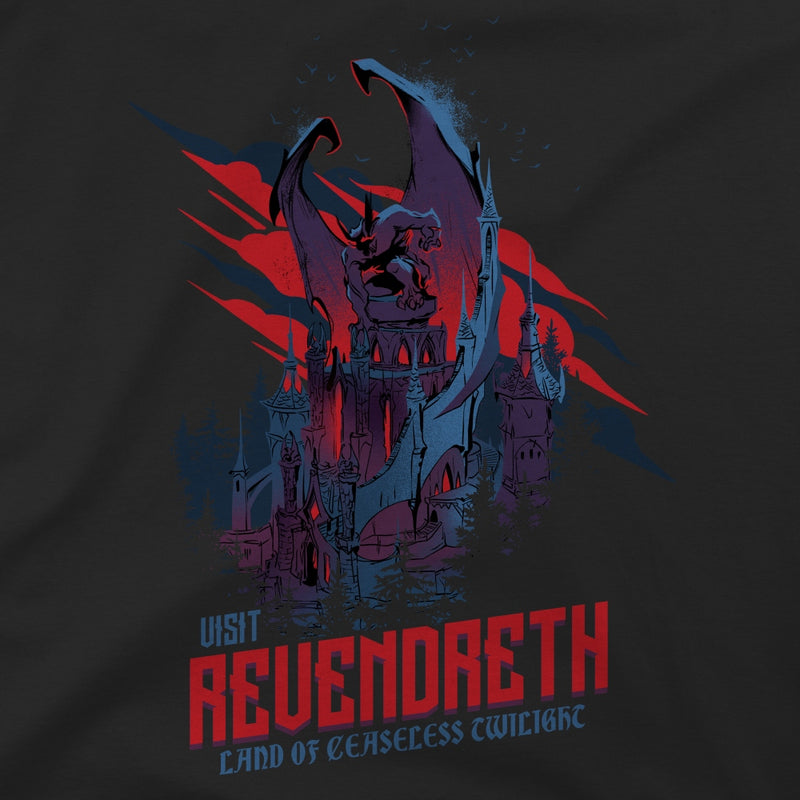 Jinx World of Warcraft - Shadowlands Visit Revendreth premium T-shirt sort