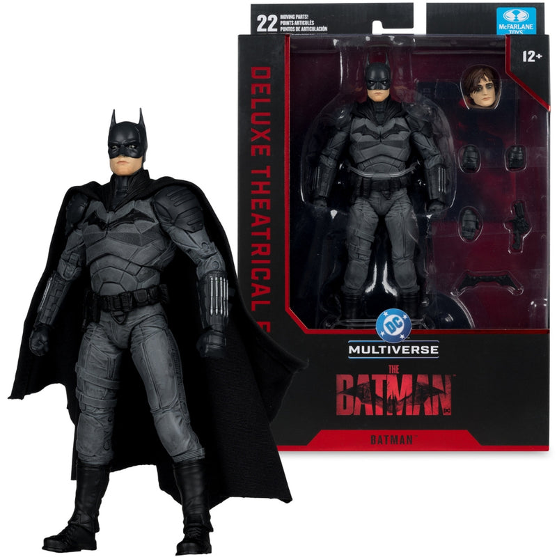 DC Multiverse Batman (The Batman) 7 tommer actionfigur Deluxe Theatrical Edition McFarlane Toys