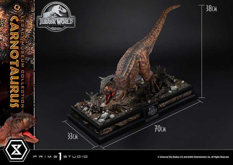 Prime 1 Studio Legacy Museum Collection Jurassic World: Fallen Kingdom (Film) Carnotaurus 1/15-skala