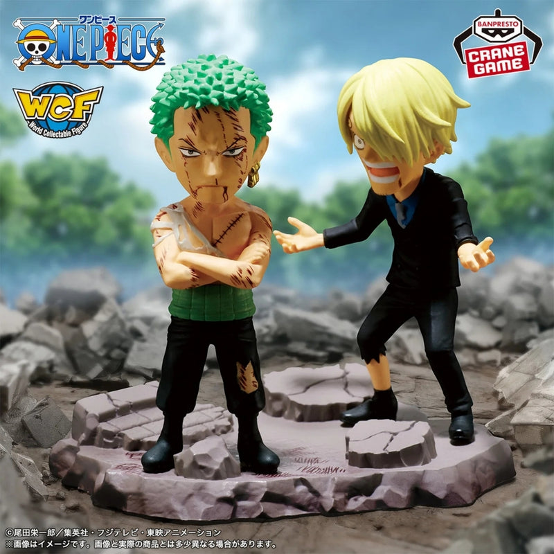 Bandai One Piece - World Collectable Figure Log Stories - Roronoa Zoro & Sanji - ...Nothing...At All!!!!