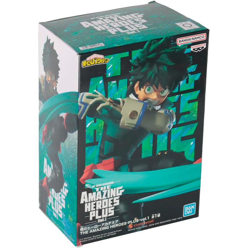 Bandai Banpresto My Hero Academia - The Amazing Heroes-Plus-Vol.1 Izuku Midoriya figur