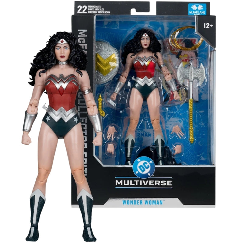 DC McFarlane Collector Edition 7 tommer WV15 - #61 WONDER WOMAN 80's (CHASE)