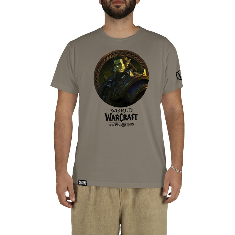 World of Warcraft The War Within Thrall T-shirt, farve: stengrå, størrelse: