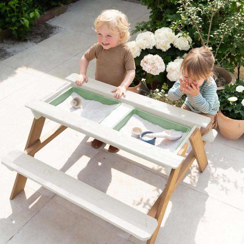 Sunny Dave Sand- og Vand Picnicbord - Beige