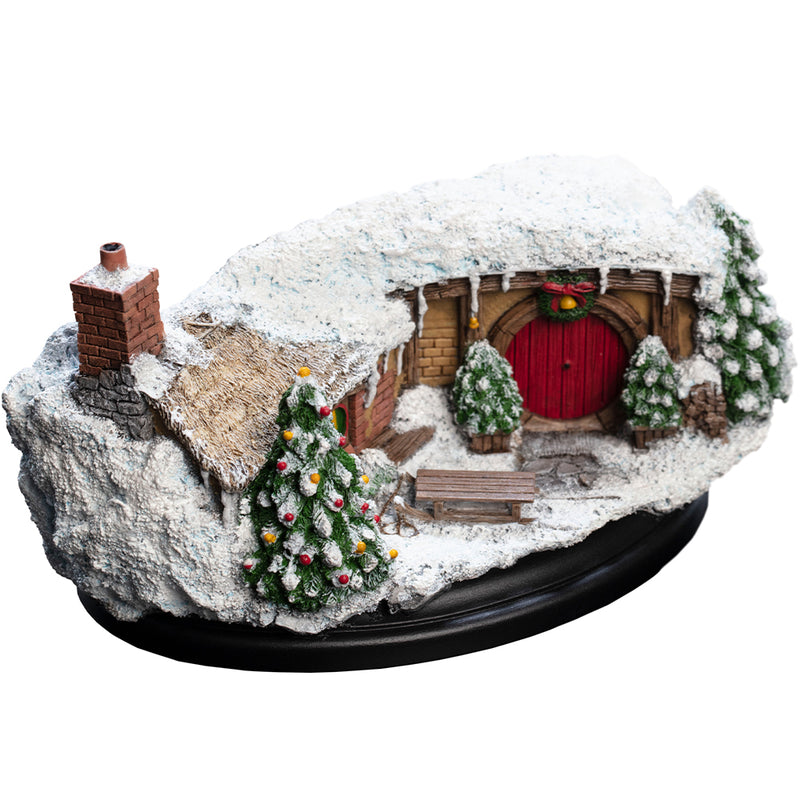 Weta Workshop The Hobbit - Hobbit 35 Bagshot Row jule-miljøstatue