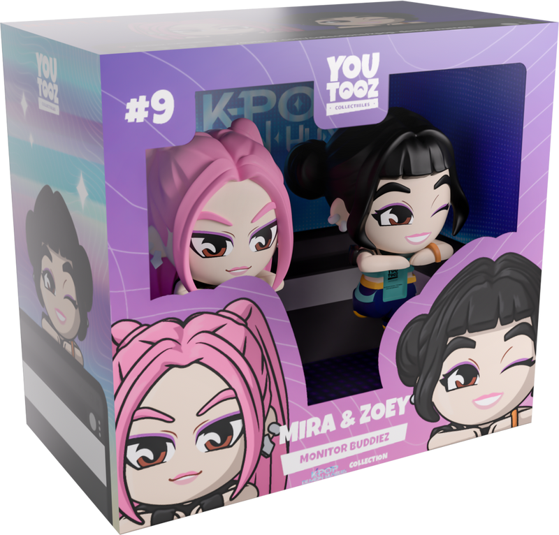 YouTooz KPop Demon Hunters - Mira & Zoey Monitor Buddiez