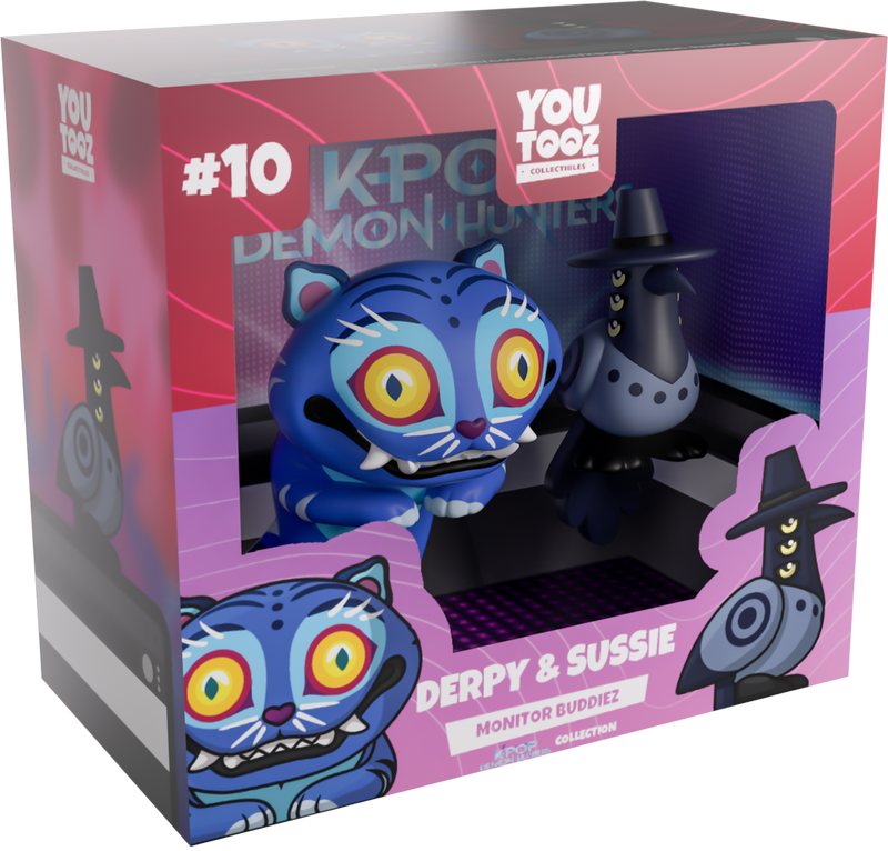 YouTooz KPop Demon Hunters - Derpy & Sussie Monitor Buddiez