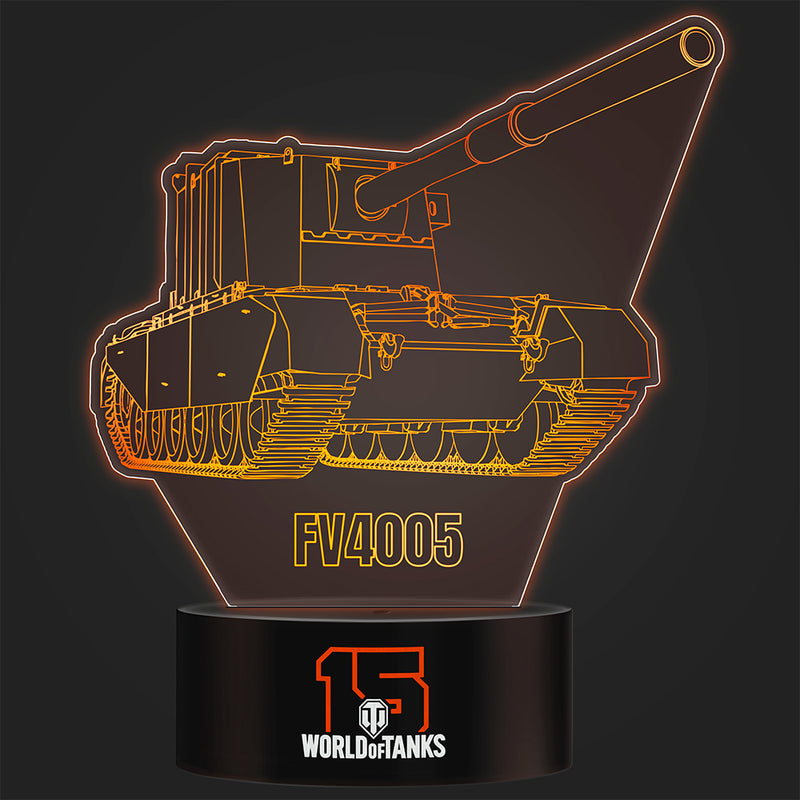World of Tanks 15 Anniversary akryllampe