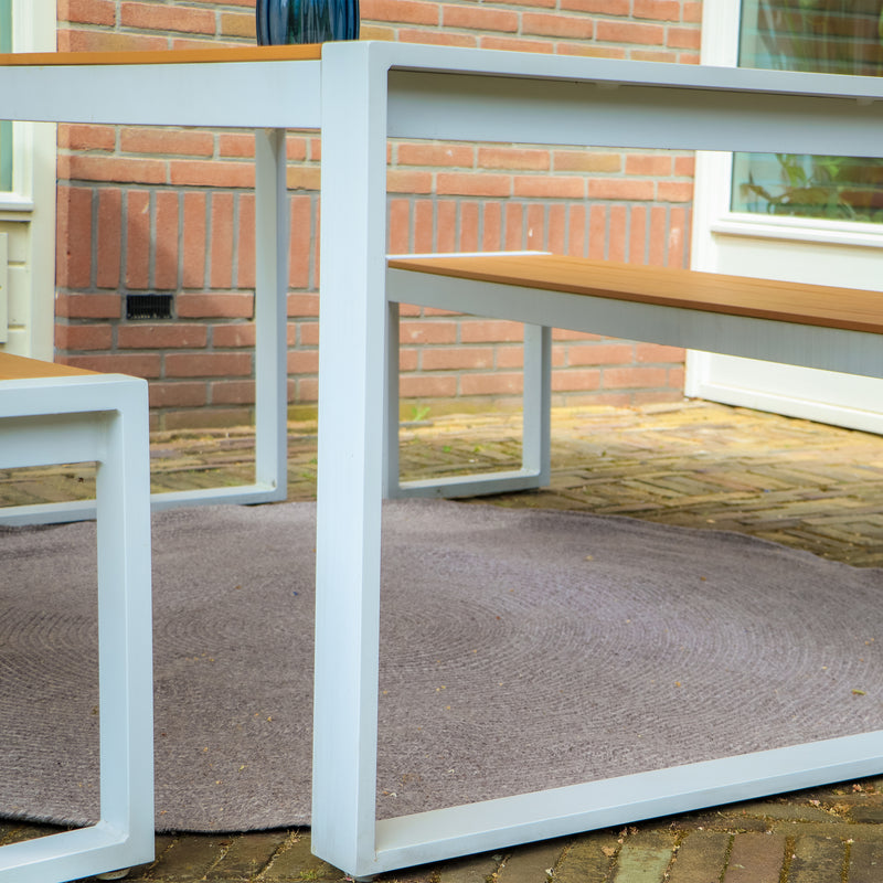 AXI Corfu Udendørs Tæppe – Rund – Ø 180 cm – Brun