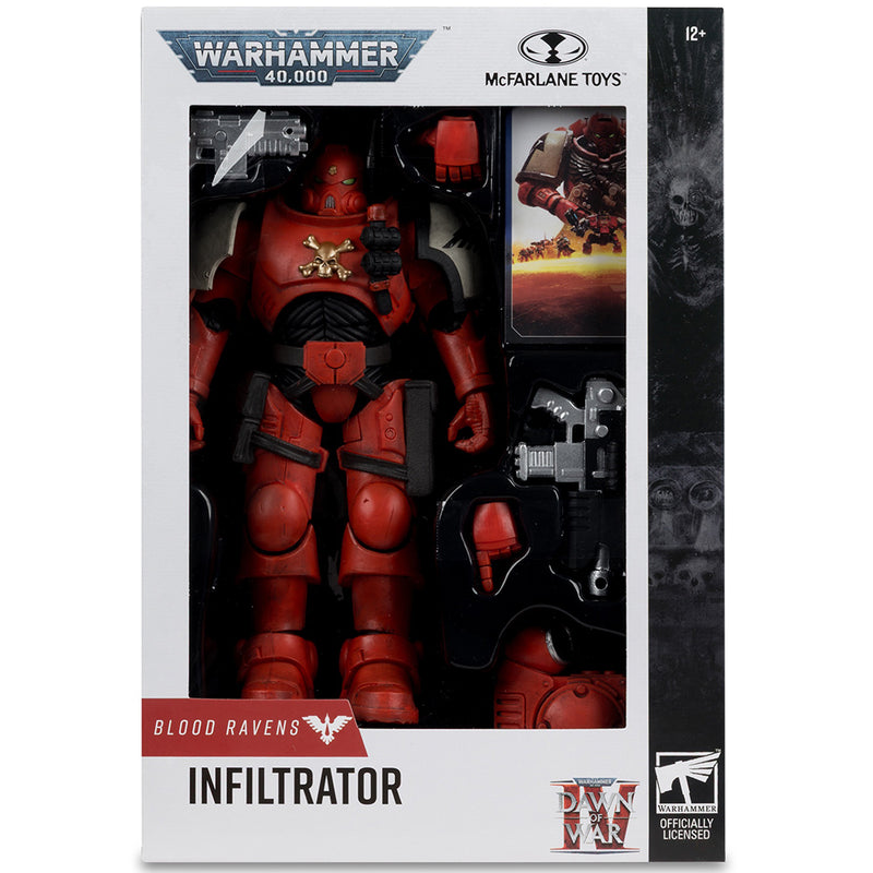 Warhammer 40,000 Infiltrator (Blood Ravens) [Dawn of War 4] 7 tommer actionfigur McFarlane Toys