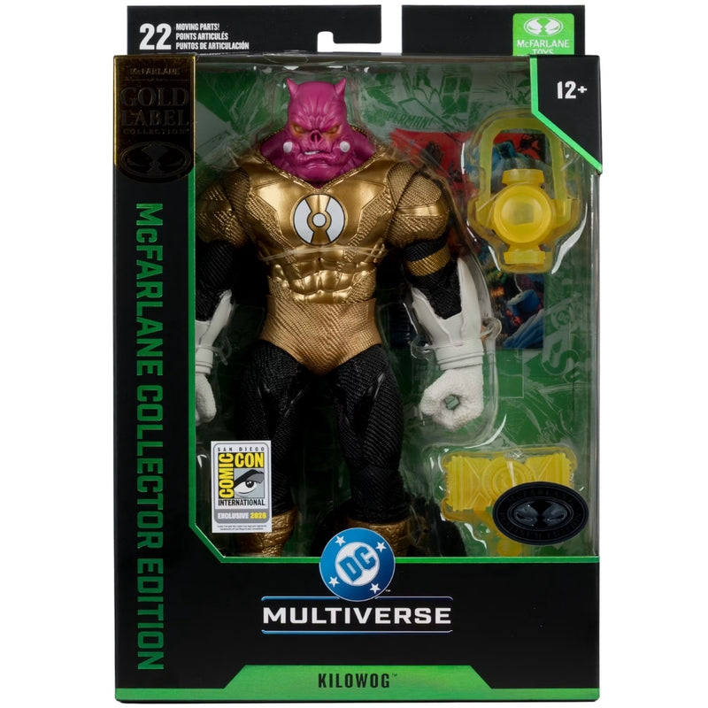 DC McFarlane Collector Edition 7 tommer WV15 - #64 KILOWOG (GREEN LANTERN) (SDCC) (CHASE)