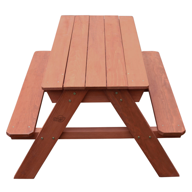 Sunny Dave Sand- og Vand Picnicbord - Brun