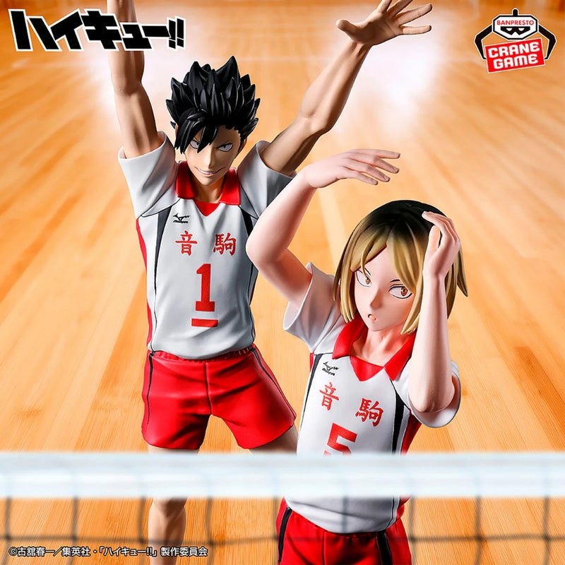 Bandai Haikyu!! Posing figur - Kenma Kozume - Tetsuro Kuroo Second Uniform Ver. (A:Kenma Kozume)