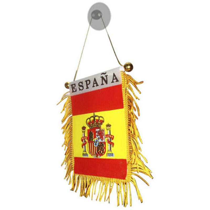 Spansk Flag med Sugekop