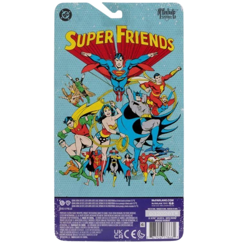 DC RETRO 6 tommer WV16 - SUPER FRIENDS - WONDER WOMAN (CHASE)