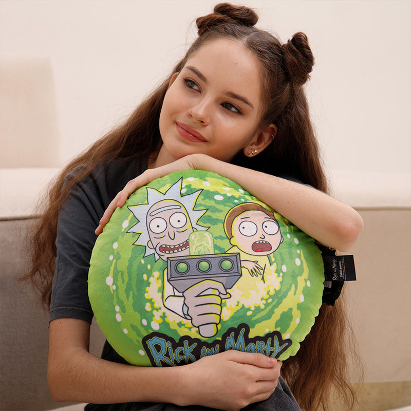 Plyspude RICK AND MORTY på jagt efter eventyr 37 cm