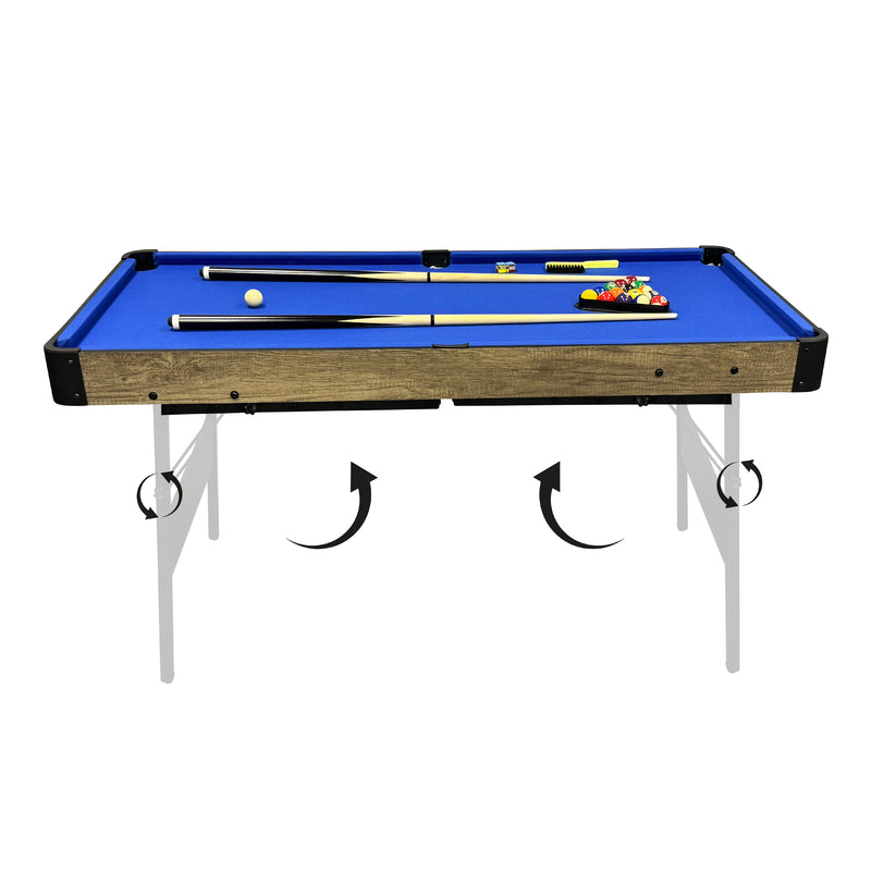 Cougar 3-in-1 Multi Spilbord Oak L