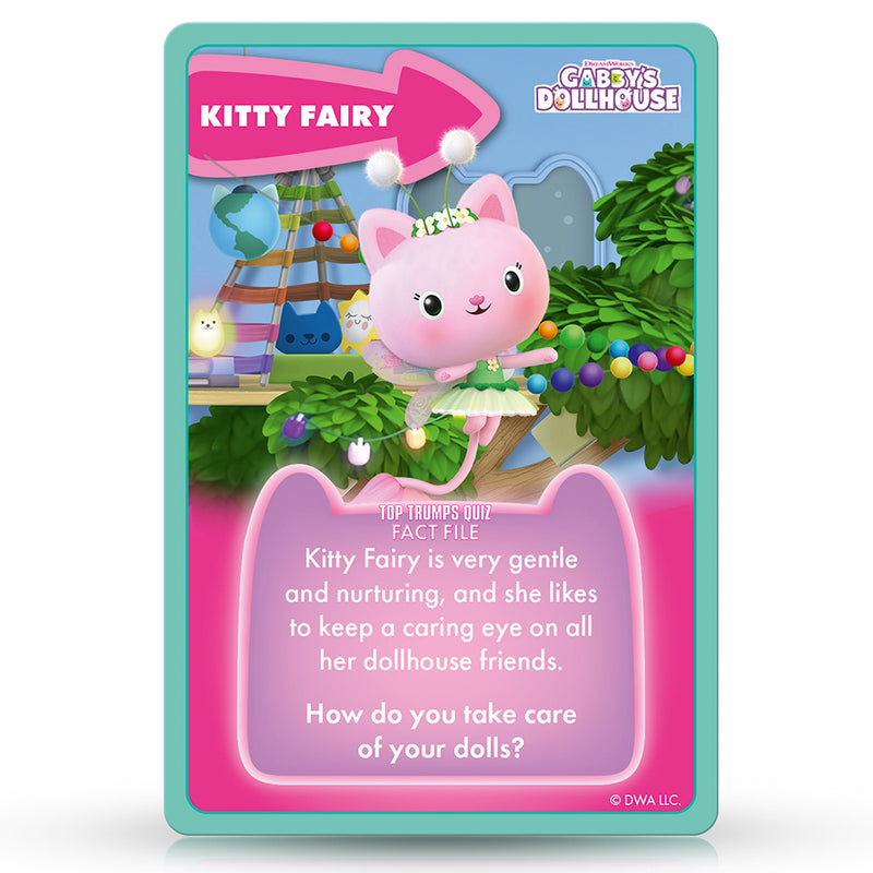 Winning Moves Gabby's Dollhouse - Top Trumps Junior kortspil engelsk