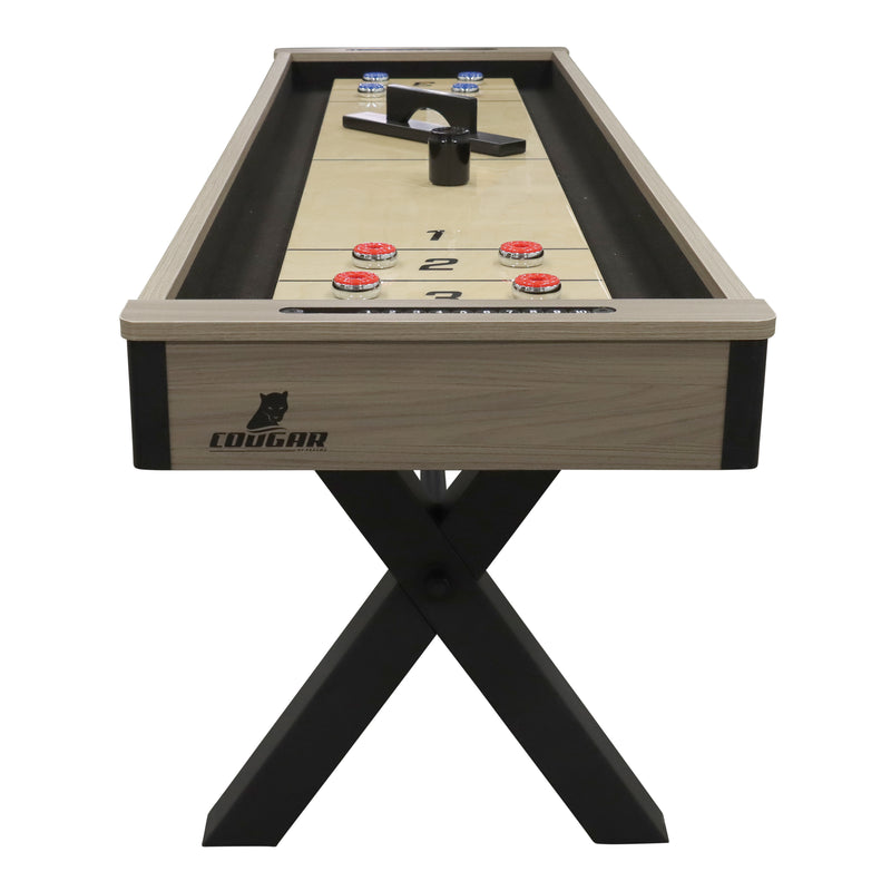 Cougar Mason American Shuffleboard Bord Eg/Sort