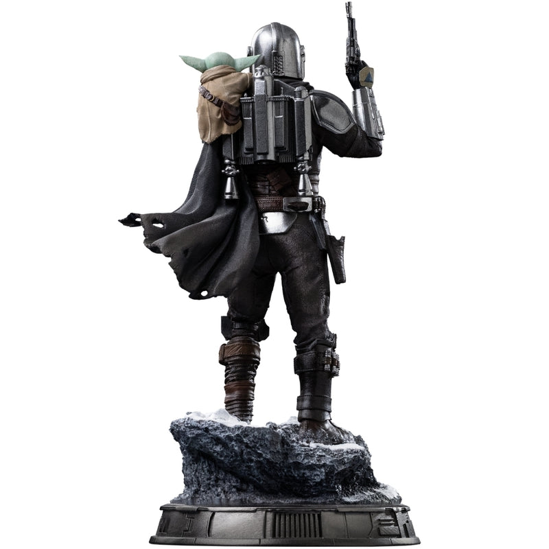 Iron Studios Star Wars - The Mandalorian And Grogu - The Mandalorian Movie Art Scale 1/10