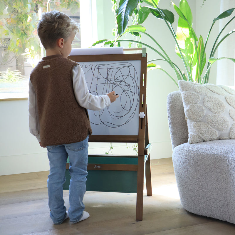 Sunny Lara Activity Easel – Mørke Brun
