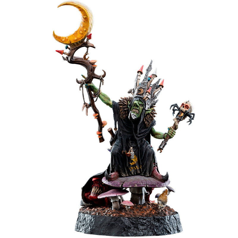 Weta Workshop Warhammer: Age Of Sigmar - Skragrott The Loonking statue - skala 1:6