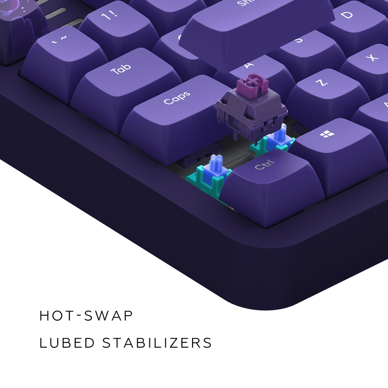 Dark Project ALU Celestial - mekanisk gamingtastatur (ANSI)