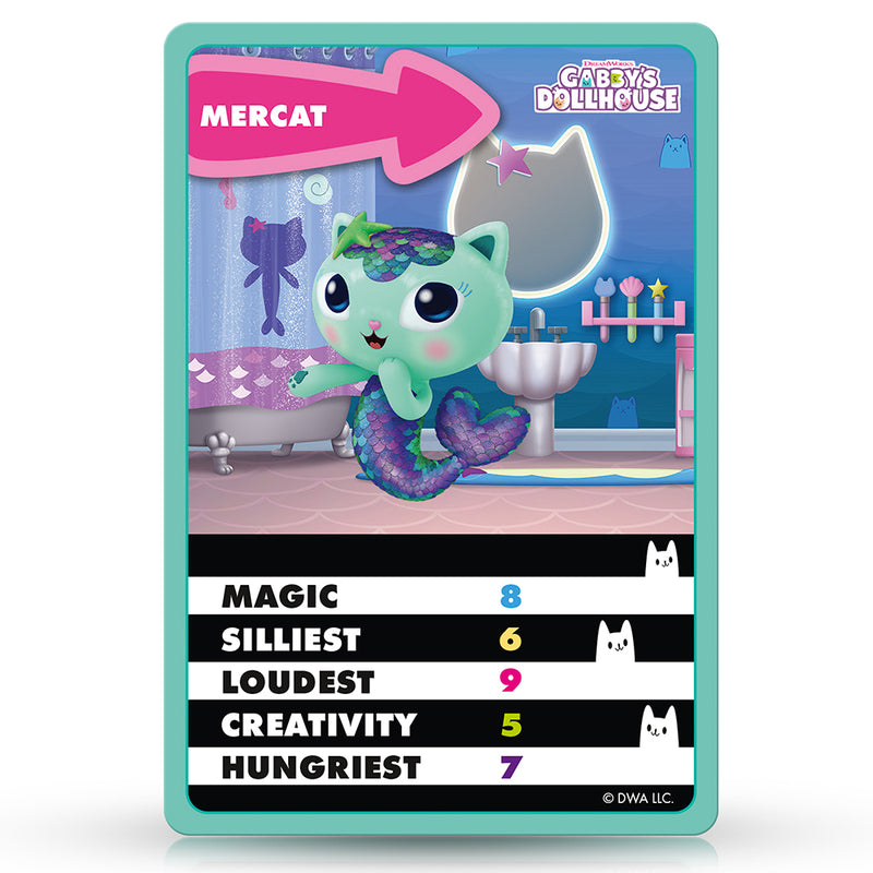 Winning Moves Gabby's Dollhouse - Top Trumps Junior kortspil engelsk