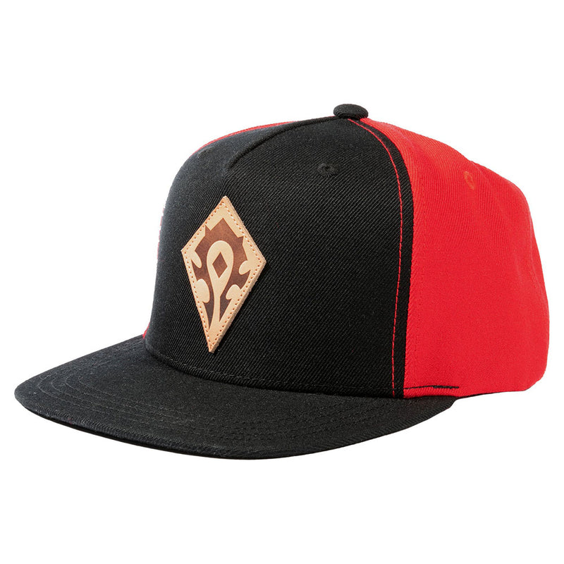 Jinx World of Warcraft - Horde snapback-kasket med læderemblem