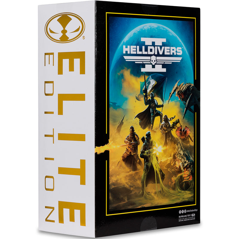 Helldivers 2 CE-35 Trench Engineer 7 tommer deluxe actionfigur McFarlane Elite Edition #11