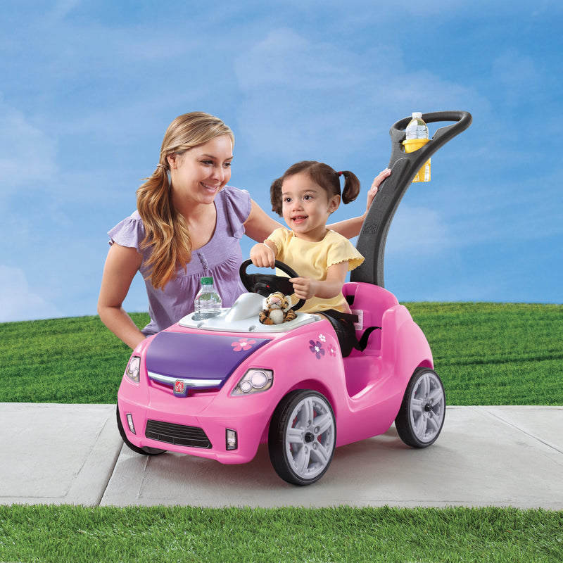 Step2 Whisper Ride II Buggy - LyseRød