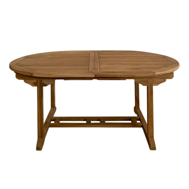 AXI Marzi Oval Udtrækkelig Teak Havebord 180 – 240 cm