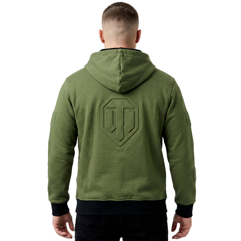 World of Tanks 15 Anniversary hættetrøje, grøn