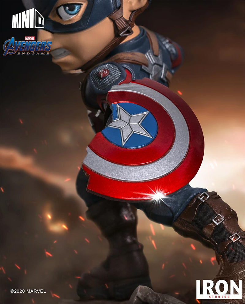 Iron Studios & MiniCo Avengers: Endgame - Captain America figur