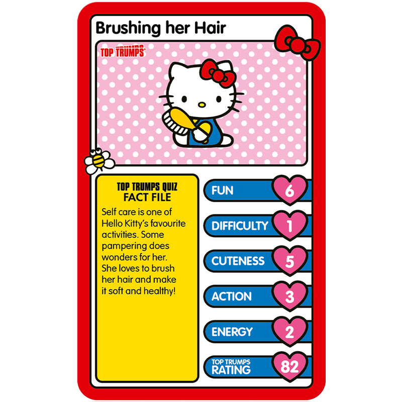 Hello Kitty Top Trumps kortspil (engelsk)