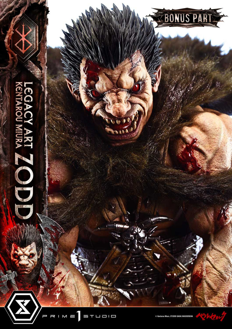 Prime 1 Studio Legacy Art Kentarou Miura Berserk Zodd DX Bonus Version