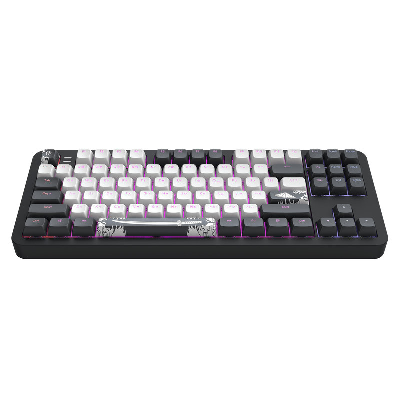 Dark Project ALU HE Bushido - Hall Effect-tastatur (ANSI UA)