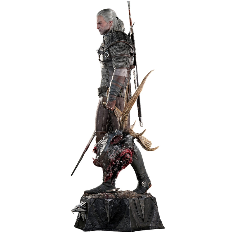 PureArts The Witcher 3: Wild Hunt - Geralt of Rivia statue skala ½ Prestige Line
