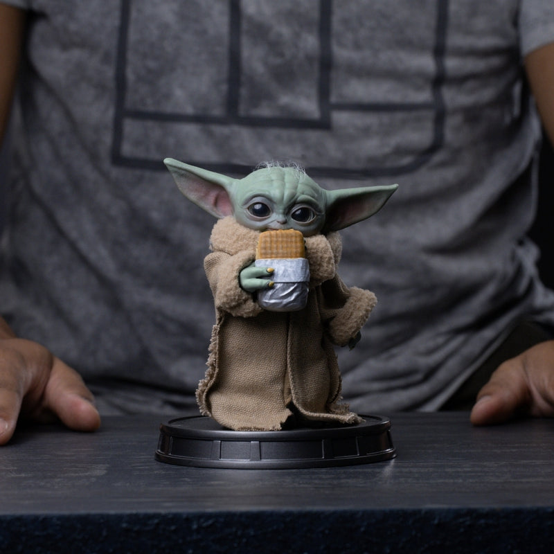 Iron Studios Star Wars - Grogu Food Cart Snack - Mandalorian And Grogu Movie - Grogu Collection Legacy Replica 1/4