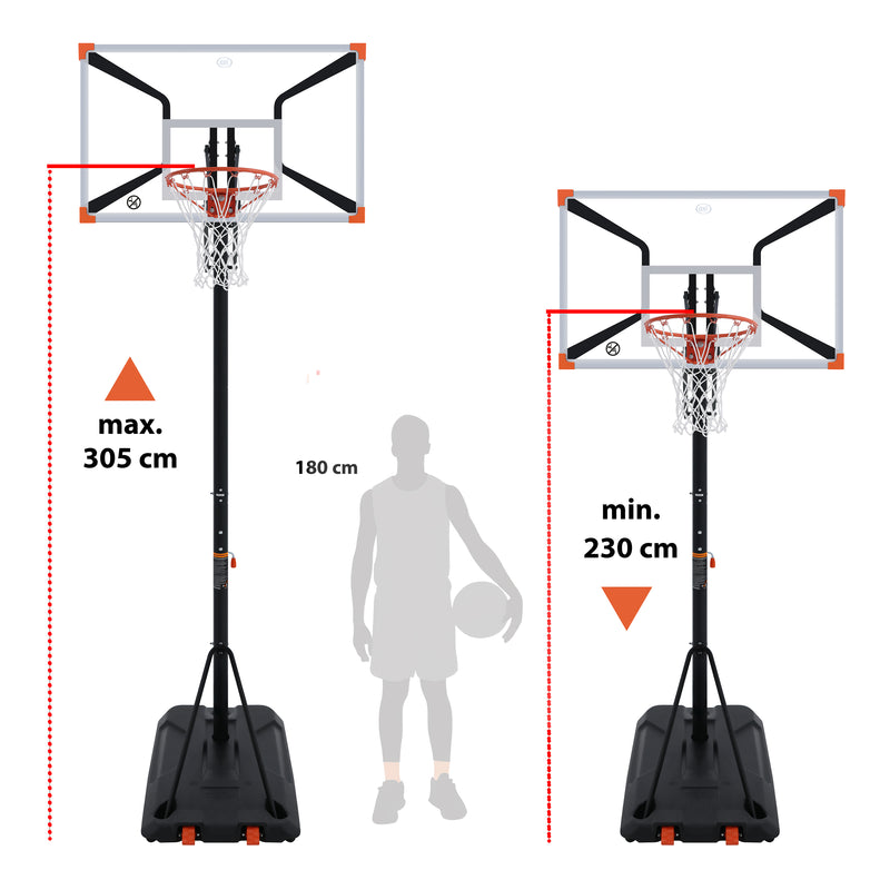 AXI Basketball Bøjle Premium Justerbar 230-305 cm