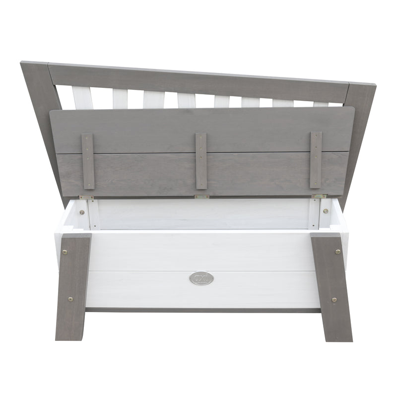 AXI Corky Opbevaringsbænk - Grå/Hvid