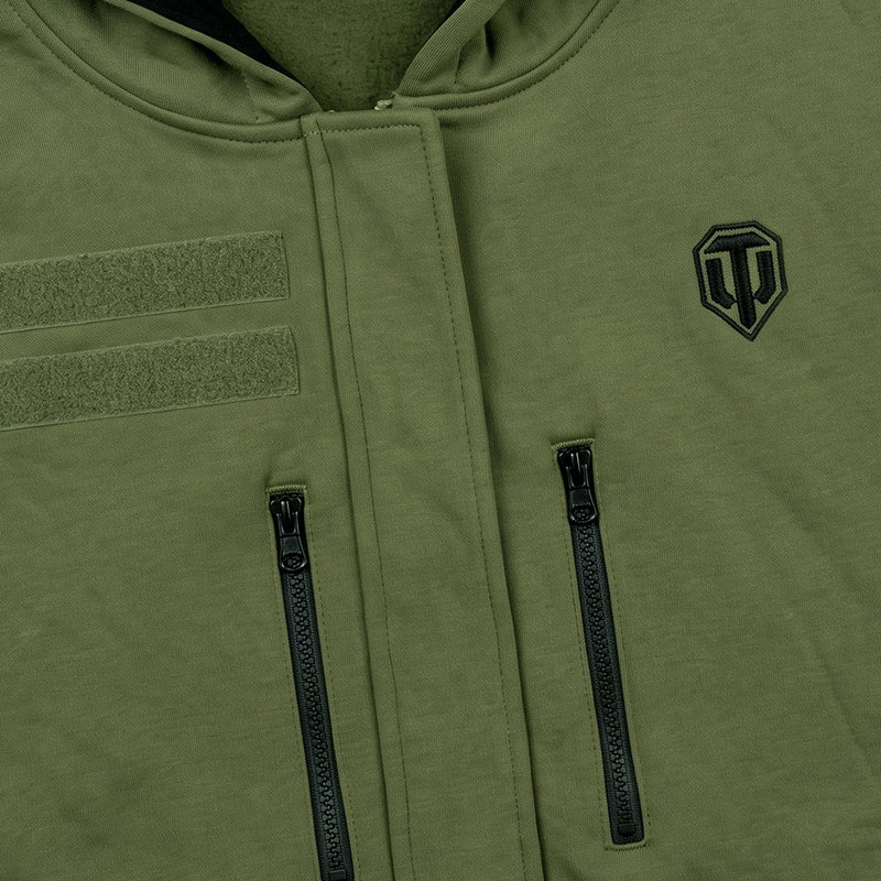 World of Tanks 15 Anniversary hættetrøje, grøn