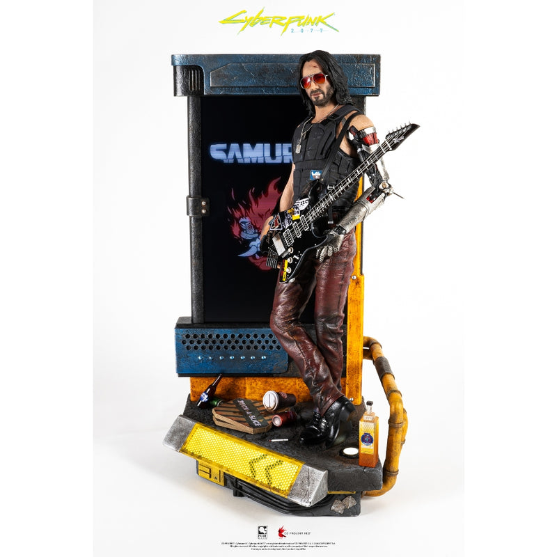 PureArts Cyberpunk 2077 - Johnny Silverhand eksklusiv statue skala 1/4