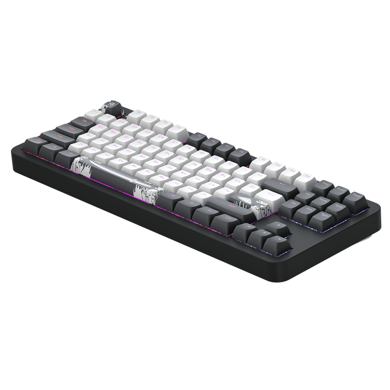 Dark Project ALU Bushido - mekanisk gamingtastatur (ANSI UA)