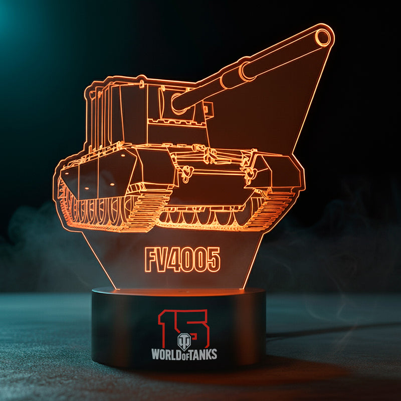 World of Tanks 15 Anniversary akryllampe