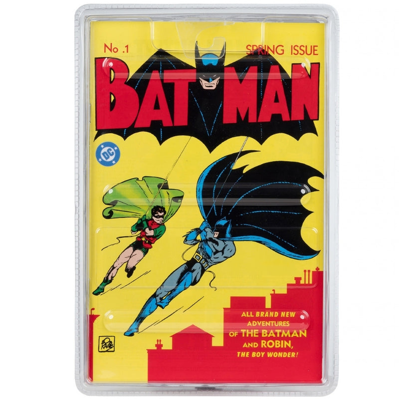 DC Direct Robin Dick Grayson (Batman #1) 7 tommer actionfigur med tegneserie McFarlane Toys (Red Platinum Edition)