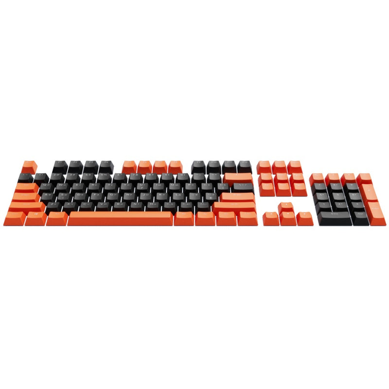 Dark Project KS-43 tastaturtaster (keycaps) PBT, ENG/RU/UA, sort/orange