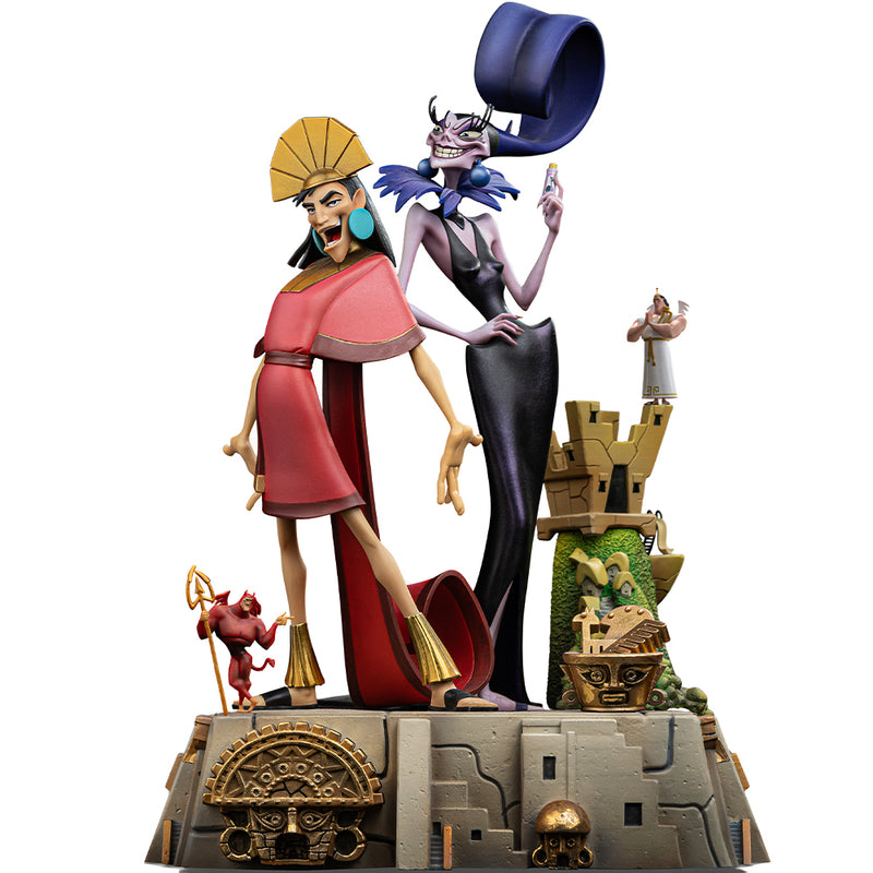 Iron Studios The Emperor's New Groove - Kuzko And Yzma Art Scale 1/10